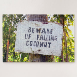 Puzzle FALLING COCONUTS 20 x 30 POUCES