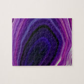 Puzzle Falln a tourbillonné Geode pourpre (Horizontal)