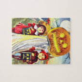 Puzzle Falln Halloween Citrouille fantôme (Horizontal)