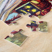 Puzzle Falln Halloween Citrouille fantôme (Côté)