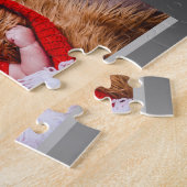 Puzzle Famille 8 Photo Collage argent dire script tendanc (Côté)