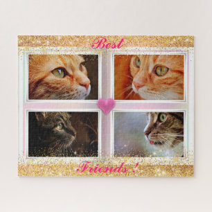 Puzzle Famille Chats Cadeau Populaire