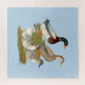 Puzzle Famille de canards de Saxe (Horizontal)