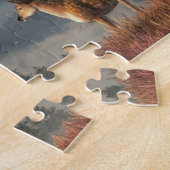 Puzzle Famille de cerfs à queue blanche (Côté)