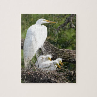 Puzzle Famille de héron de Milou