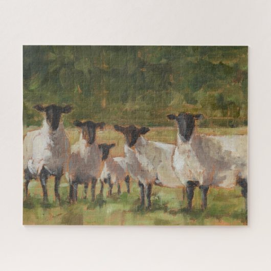 Puzzle Famille de moutons (Horizontal)