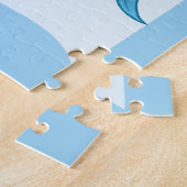 Puzzle Famille de requins heureux (Côté)