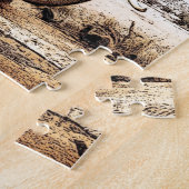 Puzzle Famille des éléphants (Côté)