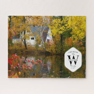 Puzzle Famille Lake House Photo Monogramme Don Keepsaké