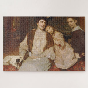 Puzzle Famille Markl par Alois Delug - Art Vintage
