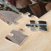 Puzzle Famille moderne 6 Photo Collage Sage Green Keepsak (Côté)