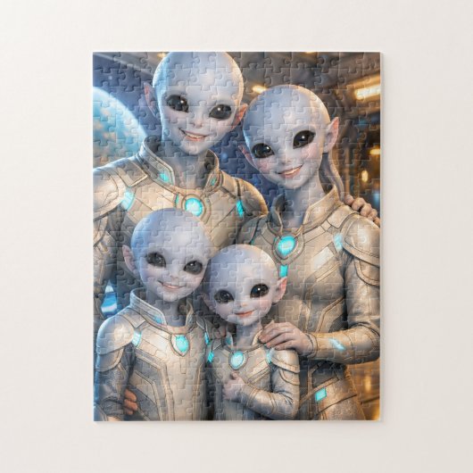 Puzzle Famille OVNI