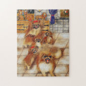 Puzzle Famille Pekingese (Vertical)