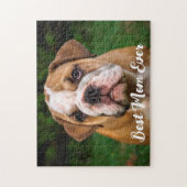 Puzzle Famille Photo Simple Moderne Animaux de compagnie (Vertical)