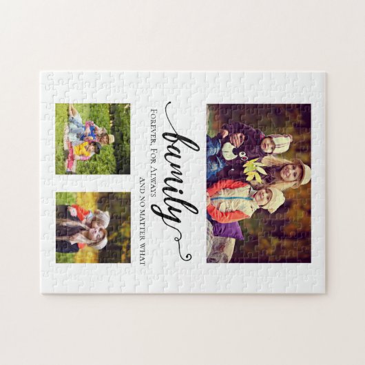 Puzzle Famille pour toujours doux Calligraphie Calligraph (Horizontal)