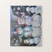 Puzzle Famille Snowman (Vertical)