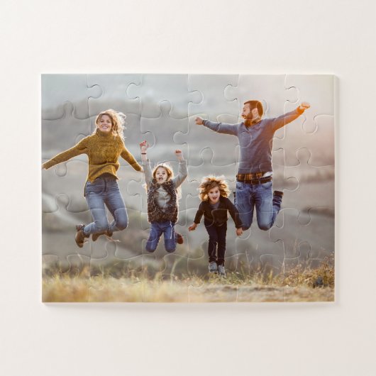 Puzzle Famille Surdimensionnée 11" x 14" (Horizontal)