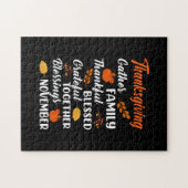 Puzzle Famille Thanksgiving Gather (Horizontal)