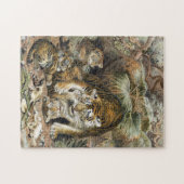 Puzzle Famille Tiger (Horizontal)
