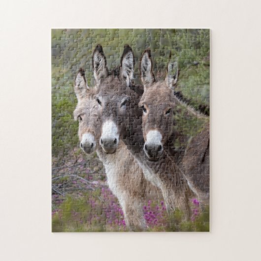 Puzzle Famille Wild Burro (Vertical)