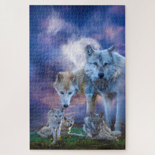 Puzzle FAMILLE WOLF Il y a un monde meilleur (Vertical)
