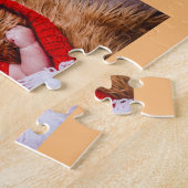 Puzzle Family 8 Photo Collage Dire Script (Côté)