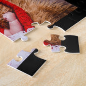 Puzzle Family 8 Photo Collage Script moderne (Côté)