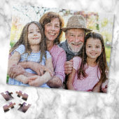 Puzzle Family Memories Personalized Grandparent Photo