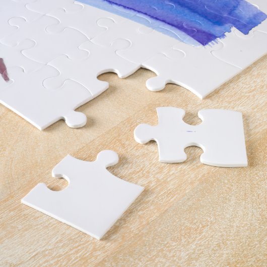 Puzzle Family Name Modern Tree (Côté)