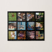 Puzzle Family Photo Collage Portraits (Horizontal)