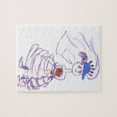 Puzzle Fan Bride baseball (Horizontal)