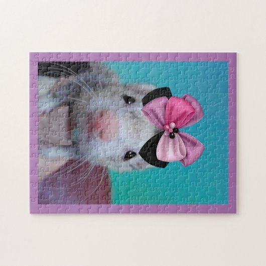 Puzzle Fancy Ferret (Horizontal)