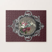 Puzzle Fancy Frame White Rabbit Collage (Horizontal)