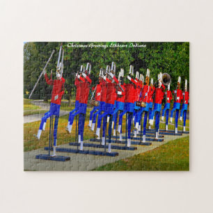 Puzzle Fanfare d'Elkhart Indiana. Vœux de Noël