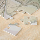 Puzzle Fantaisie Abstraite Moderne Fleur Fractale Colorée (Côté)