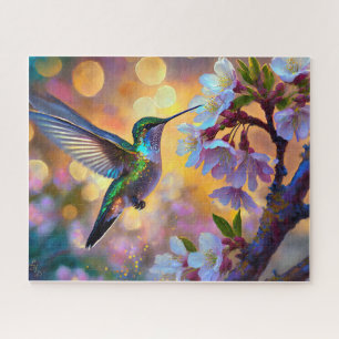 Puzzle Fantaisie de Fleurs de Cerisier Lever de Soleil Co