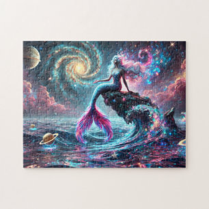 Puzzle Fantaisie de Sirène Cosmique Céleste