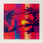 Puzzle Fantaisie d'évasion tropicale (Horizontal)