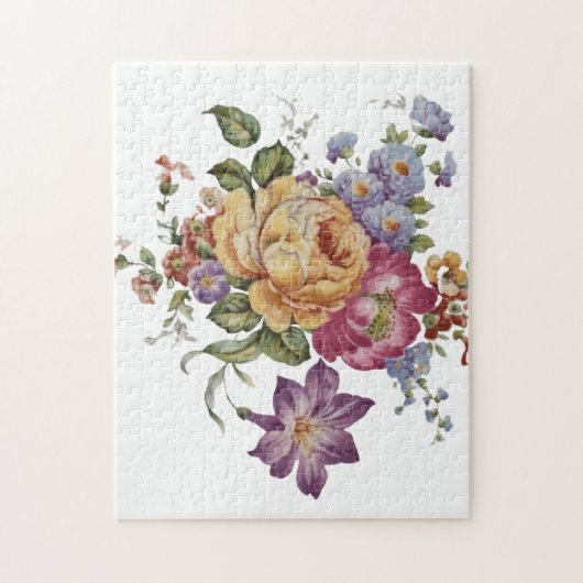Puzzle Fantaisie florale (Vertical)