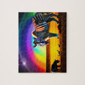 Puzzle Fantastique animal Zebra Tiger (Vertical)