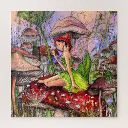 Puzzle Fantastique de Champignons (Vertical)