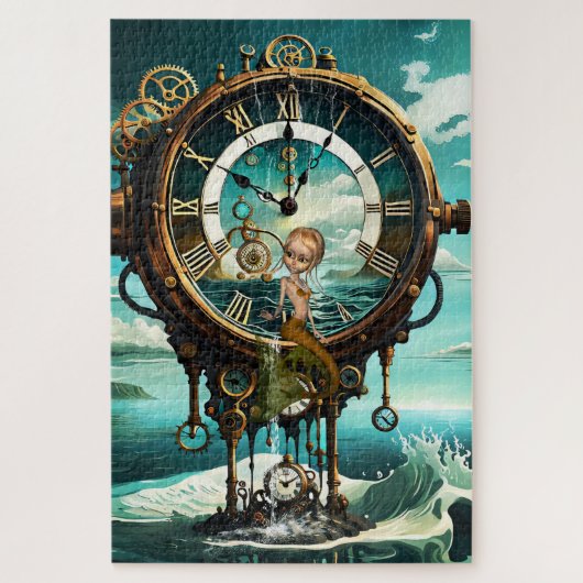 Puzzle Fantastique horloge vapeur (Vertical)