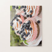 Puzzle Fantastique muffins bleuets (Vertical)