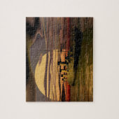 Puzzle Fantastique navire Titanic par coucher de soleil (Vertical)