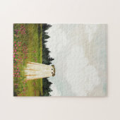 Puzzle Fantôme de trèfle rouge (Horizontal)