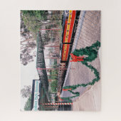 Puzzle Fantôme du petit train Balboa Park (Vertical)