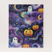 Puzzle Fantômes en Orbite, Amusement Éffrayant dans une c (Vertical)