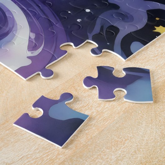 Puzzle Fantômes en Orbite, Amusement Éffrayant dans une c (Côté)