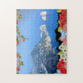 Puzzle Faraglioni rochers île de Capri, Italie avec des f (Vertical)