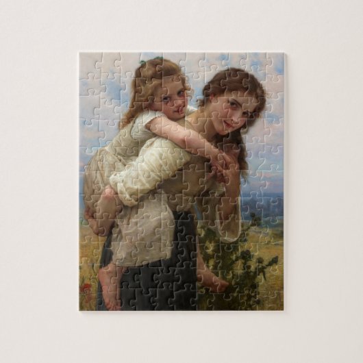 Puzzle Fardeau agréable par William Adolphe Bouguereau (Vertical)